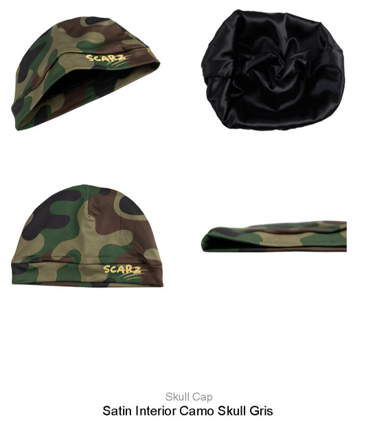 Camouflage skullcap